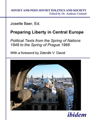 cover image of Preparing Liberty in Central Europe